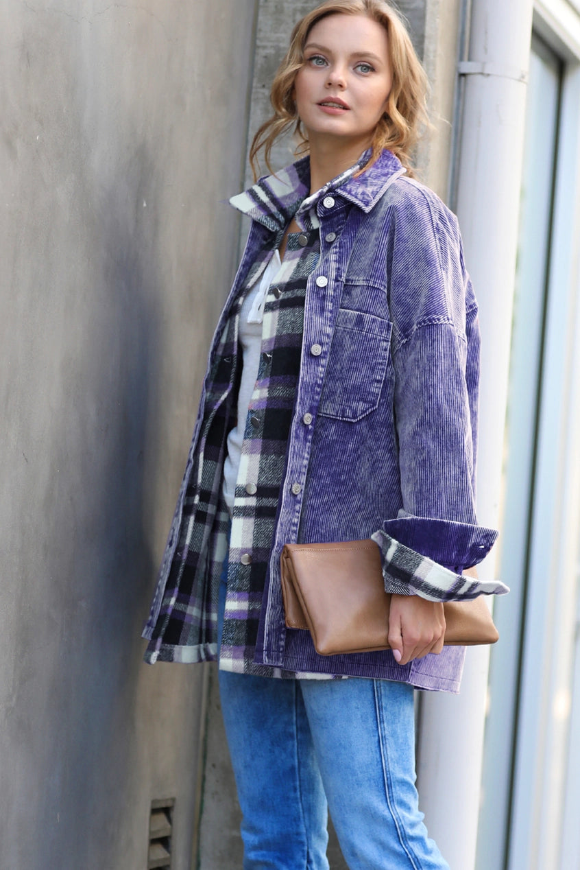 Vintage Corduroy Shacket