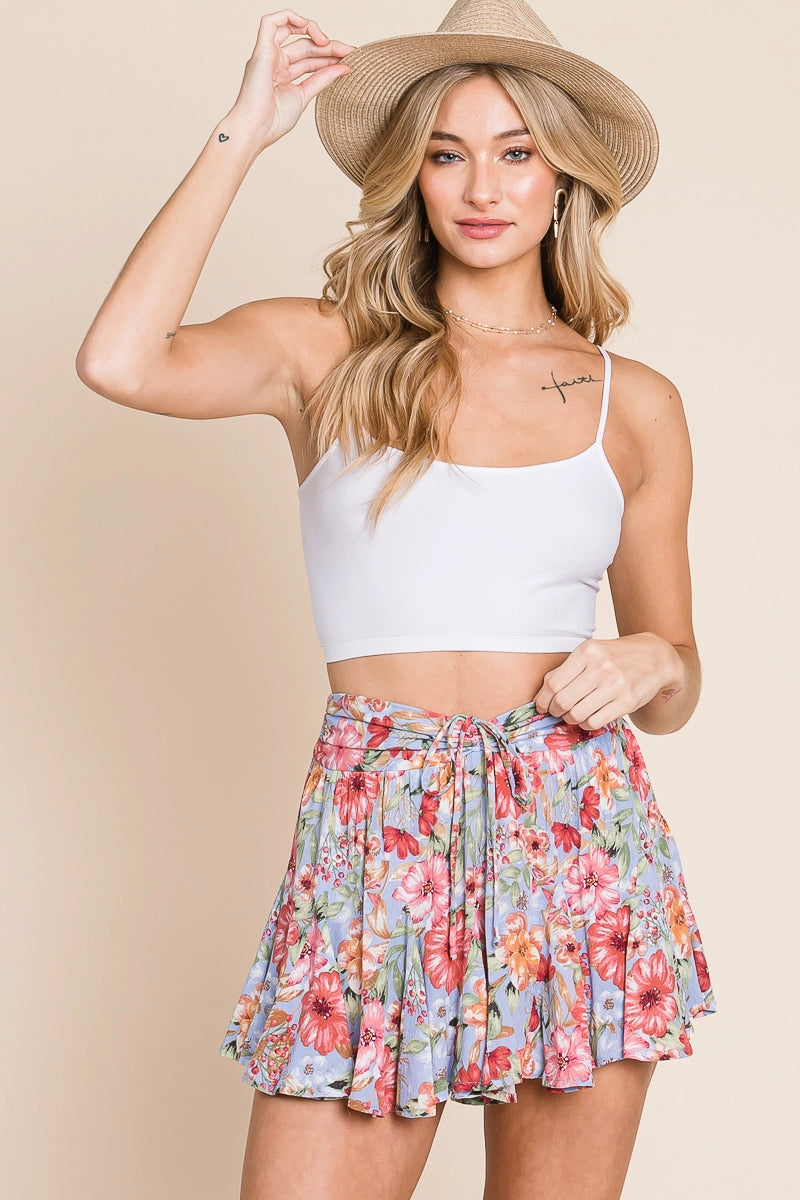 Fling Floral Skort