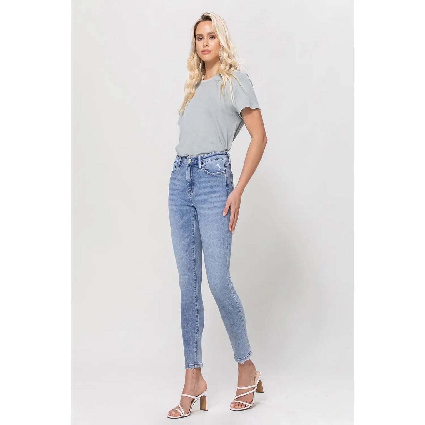 90's True High Rise Skinnies By Vervet