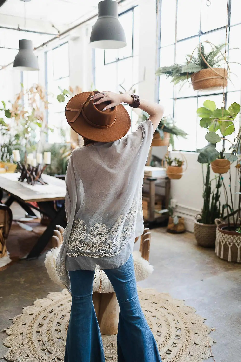 Lady Lu Embroidered Kimono