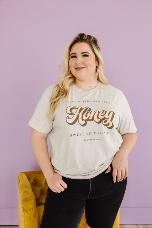 Kind Words Are Like Honey Proverbs 16:24* So Soft Tee