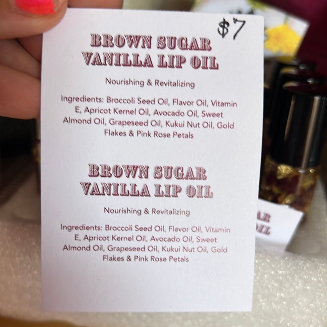 Brown Sugar Vanilla Lip Oil