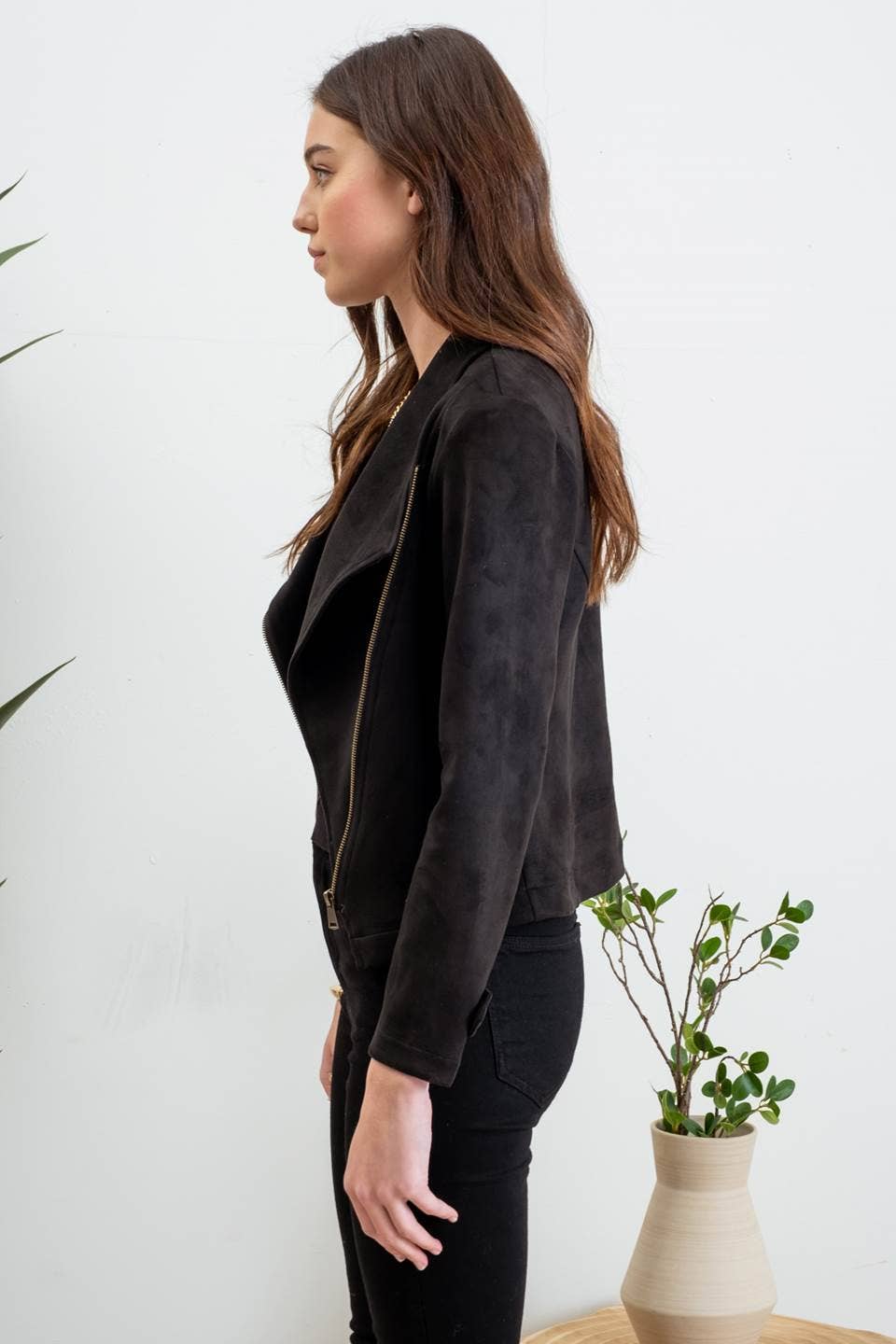 Sonya Suede Jacket