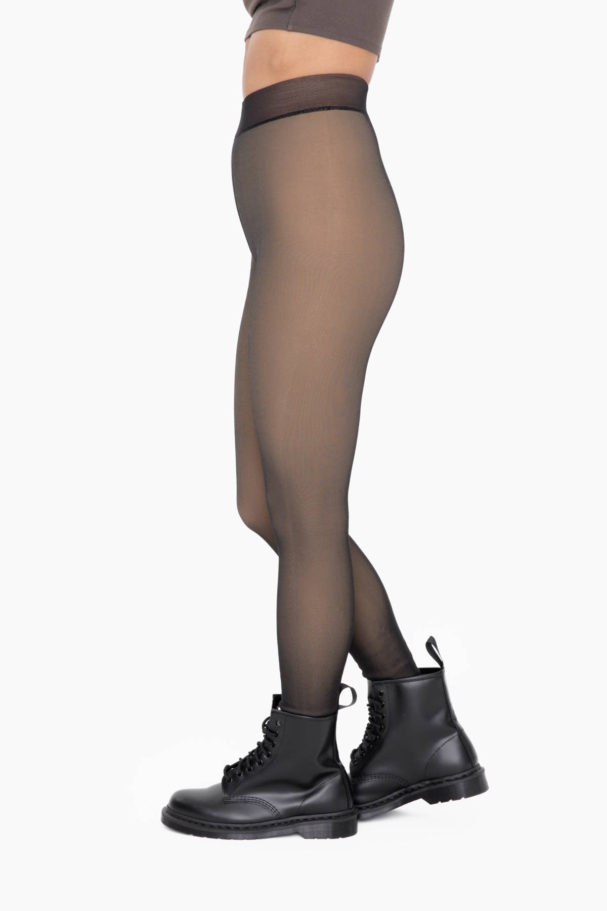 Fleece Lined Illusion Tights