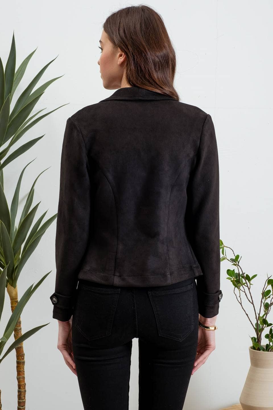 Sonya Suede Jacket