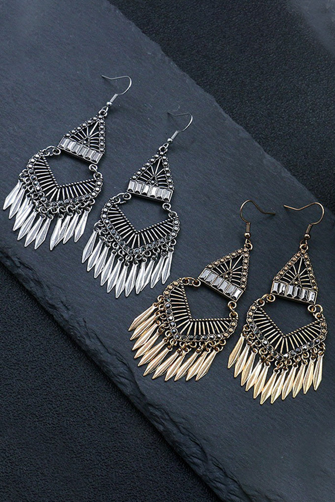 Tasseled Boho Danglers