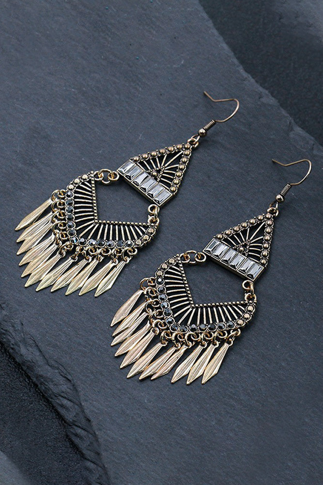 Tasseled Boho Danglers