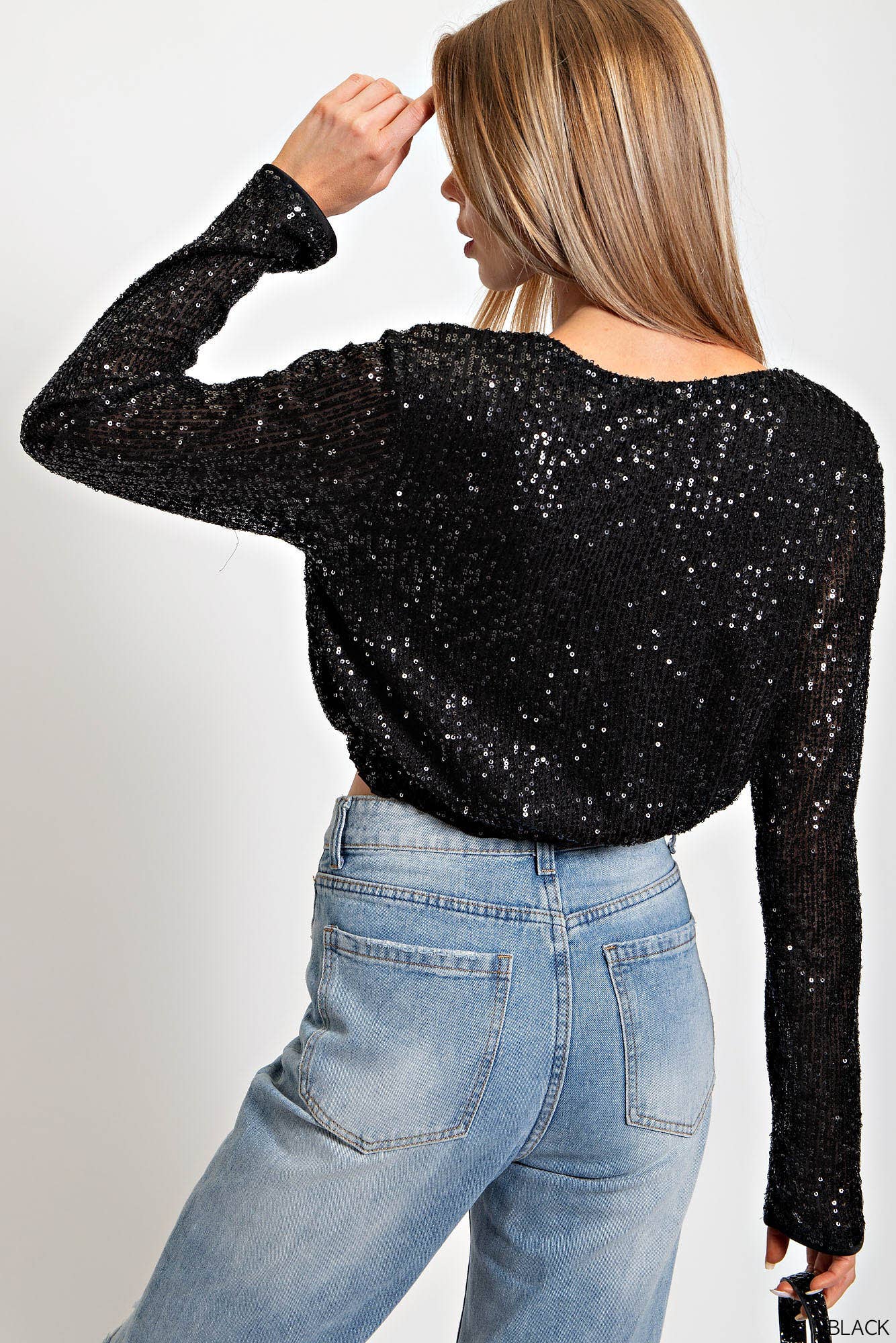 Sparkle Crossover Top