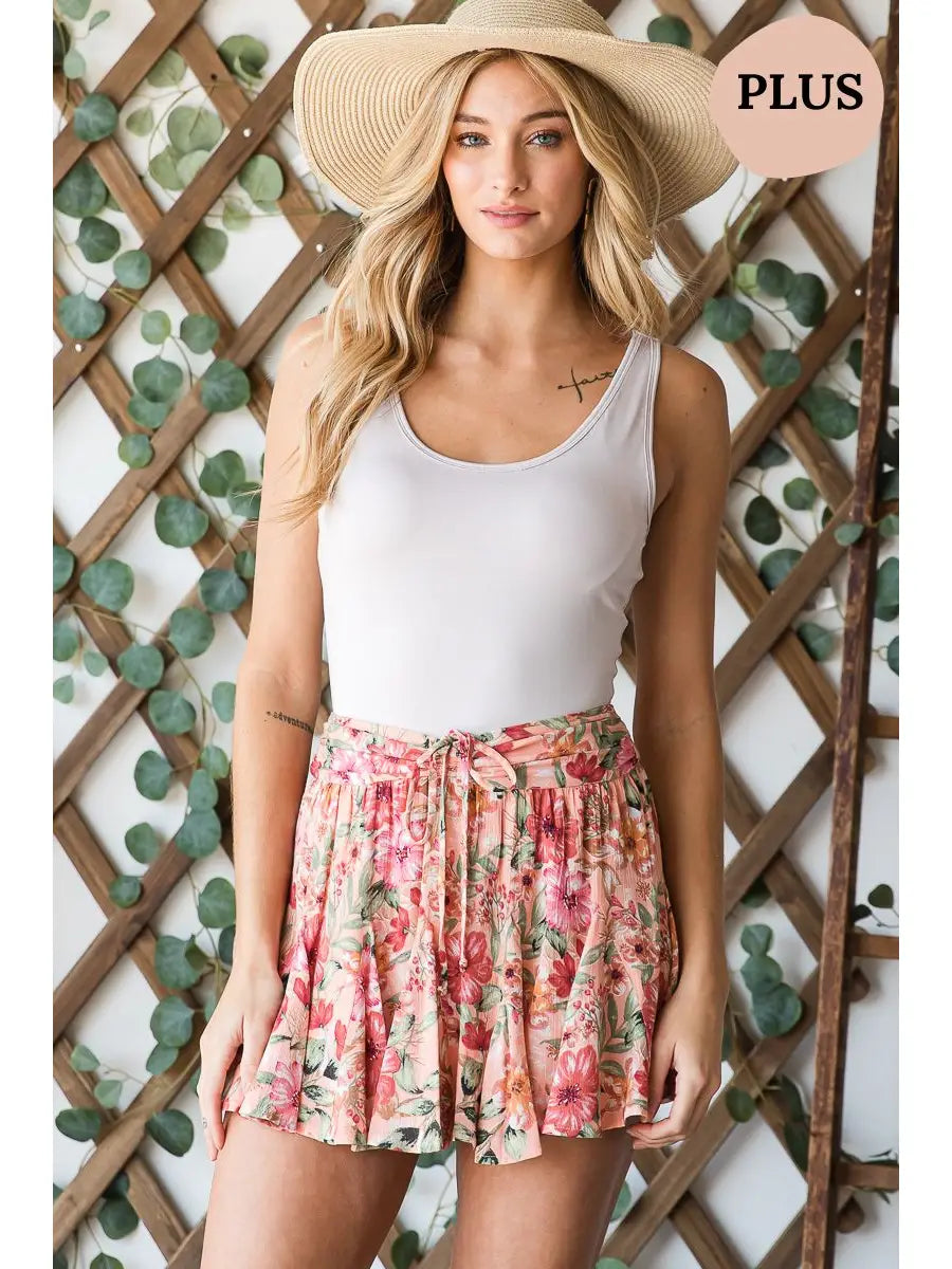 Fling Floral Skort