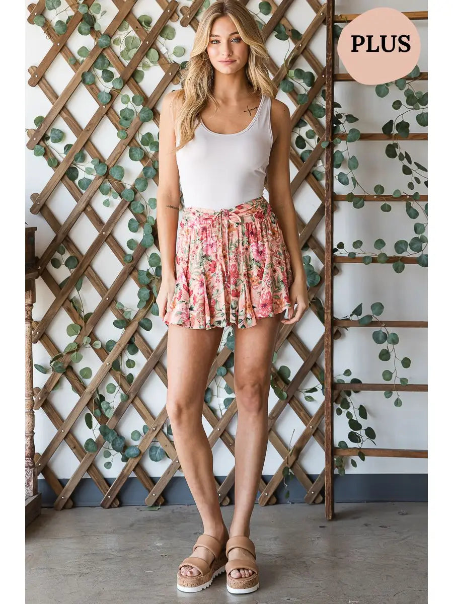 Fling Floral Skort