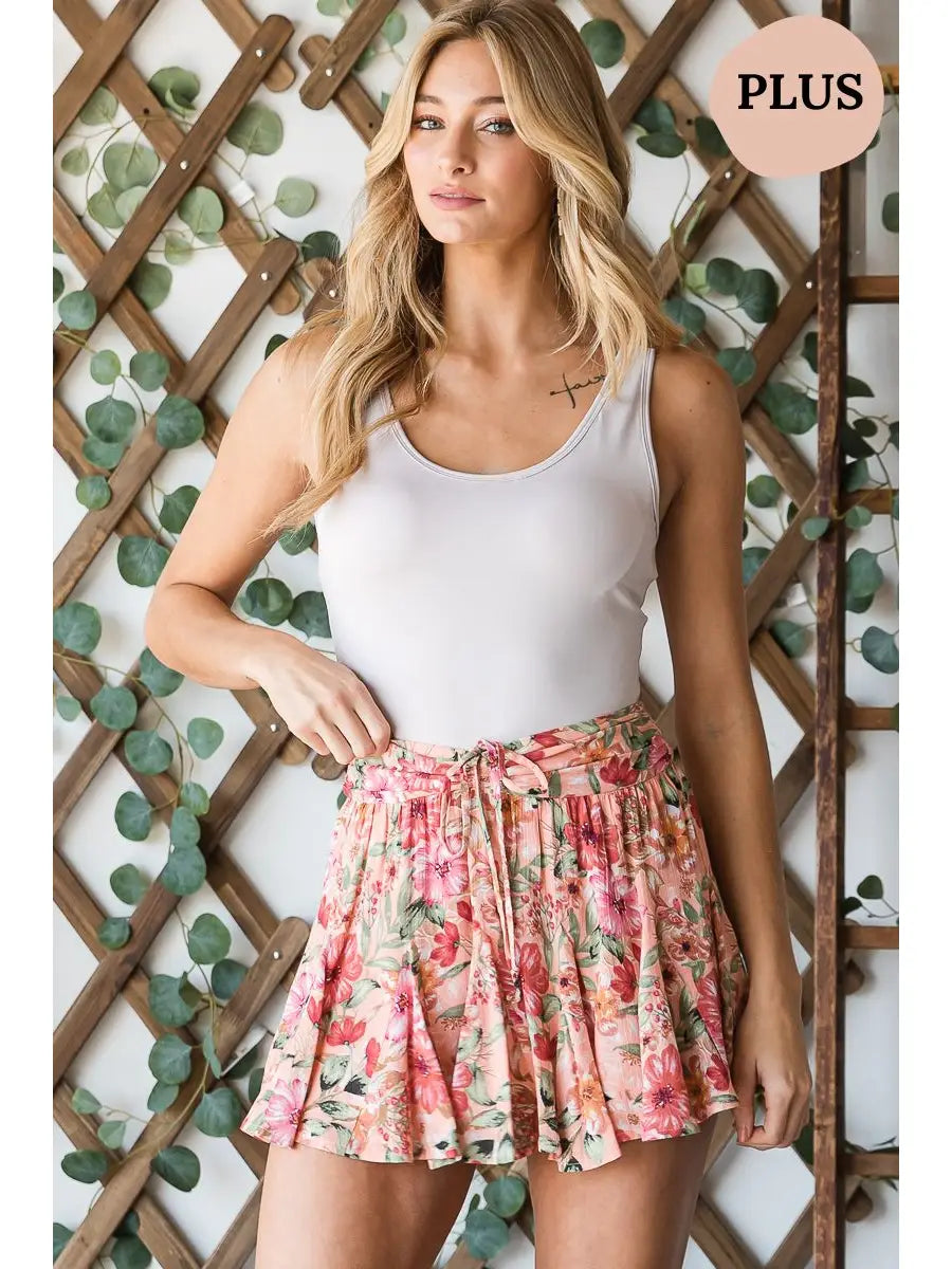 Fling Floral Skort