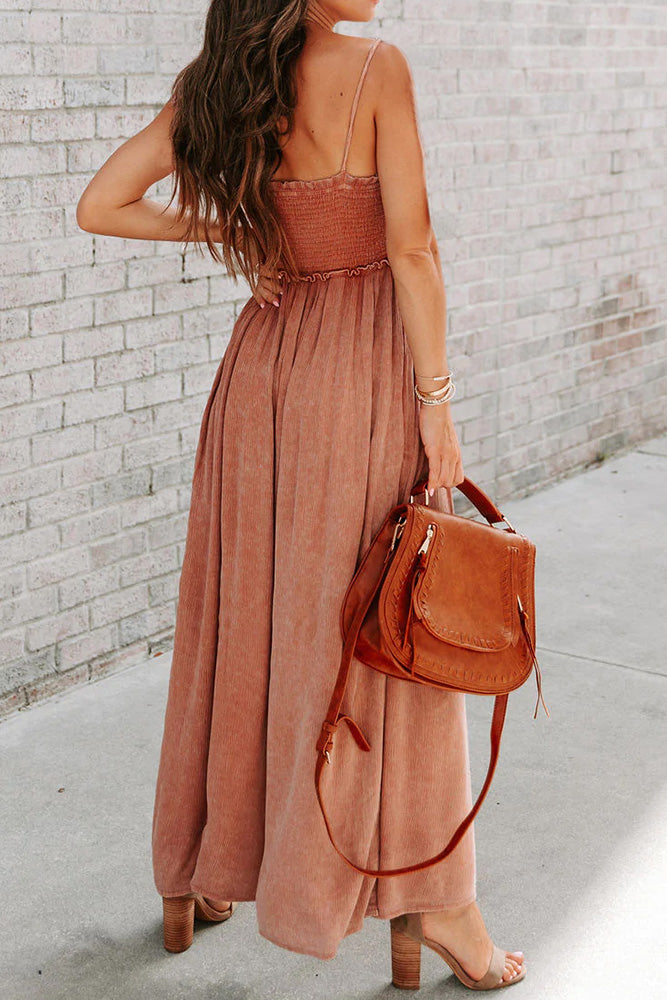 Feeling Peachy Jumpsuit