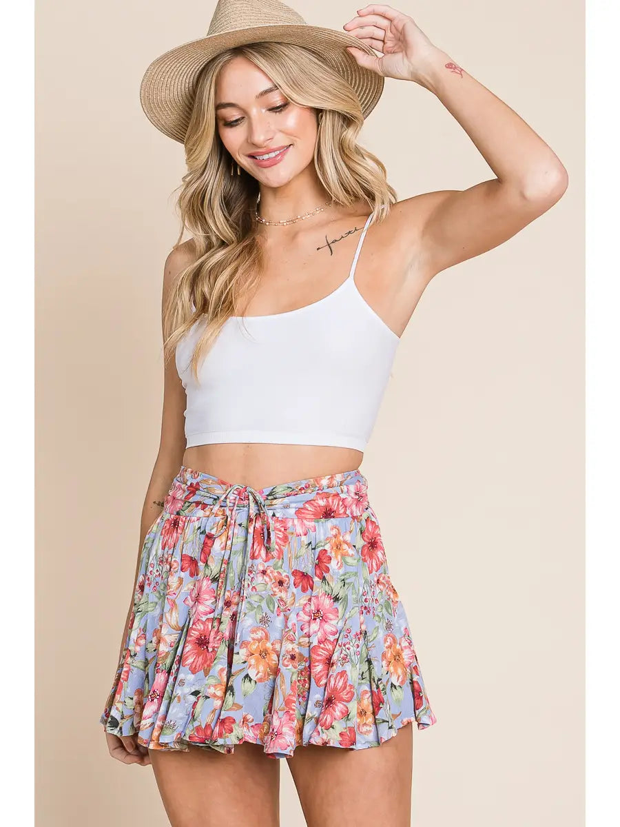 Fling Floral Skort