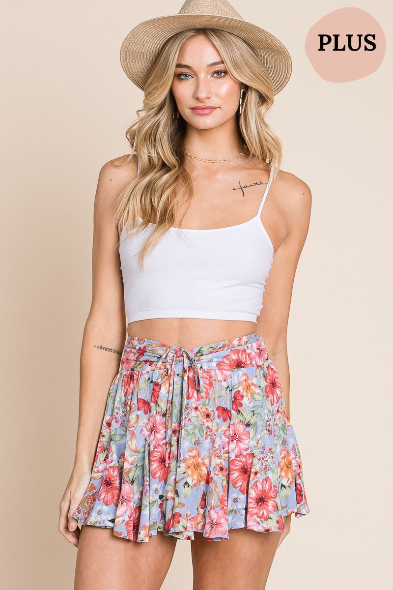 Fling Floral Skort