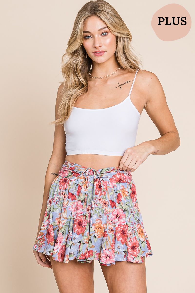 Fling Floral Skort