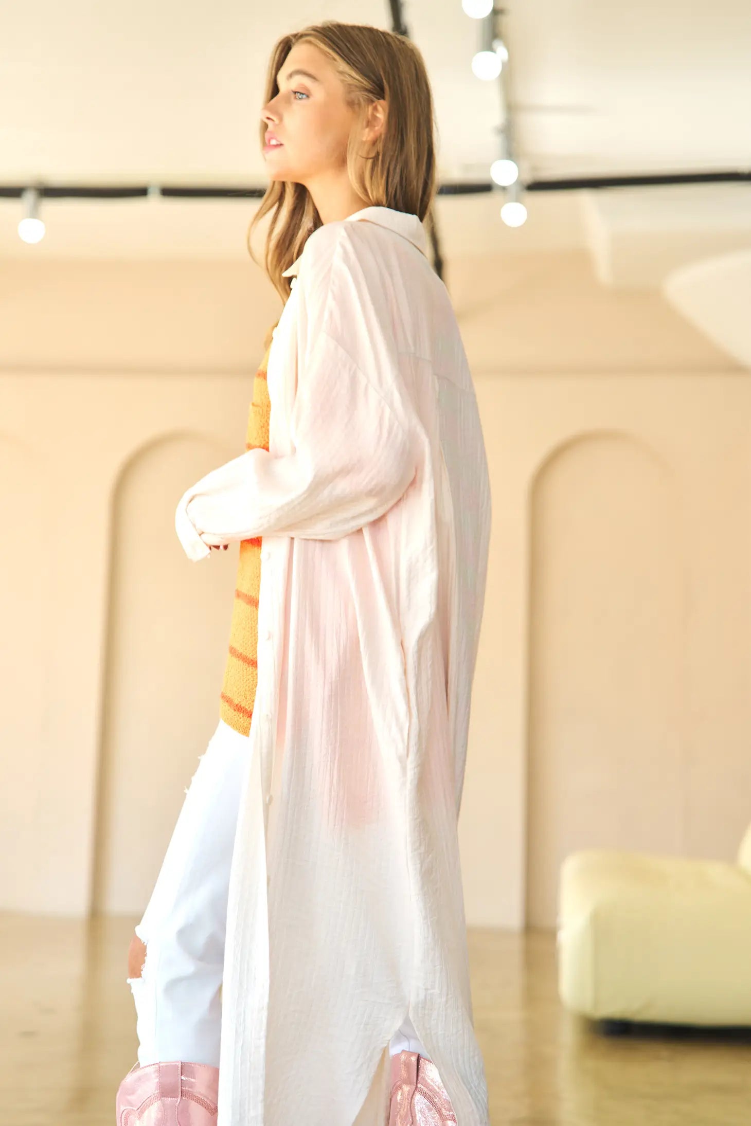 Boyfriend button down shirt dress sales