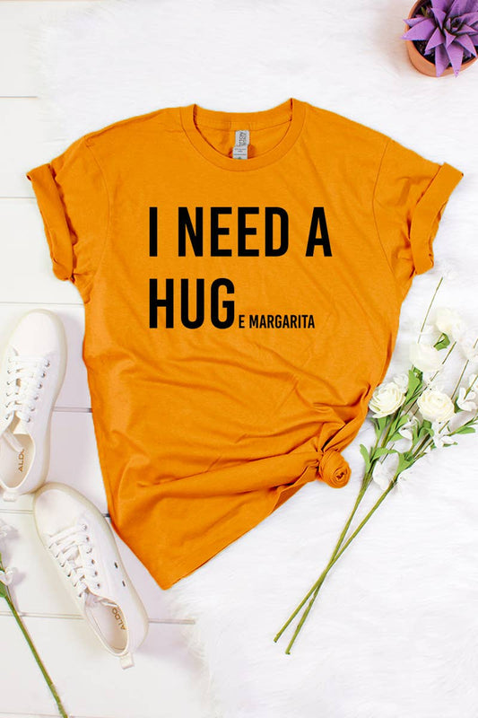 Huge Margarita & Hugs Tee