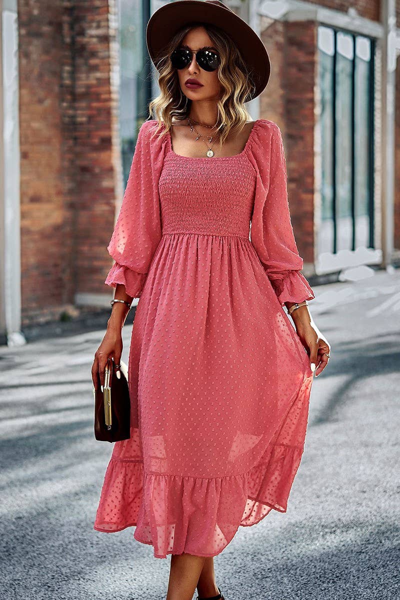 Down Town Off or On Shoulder Dress