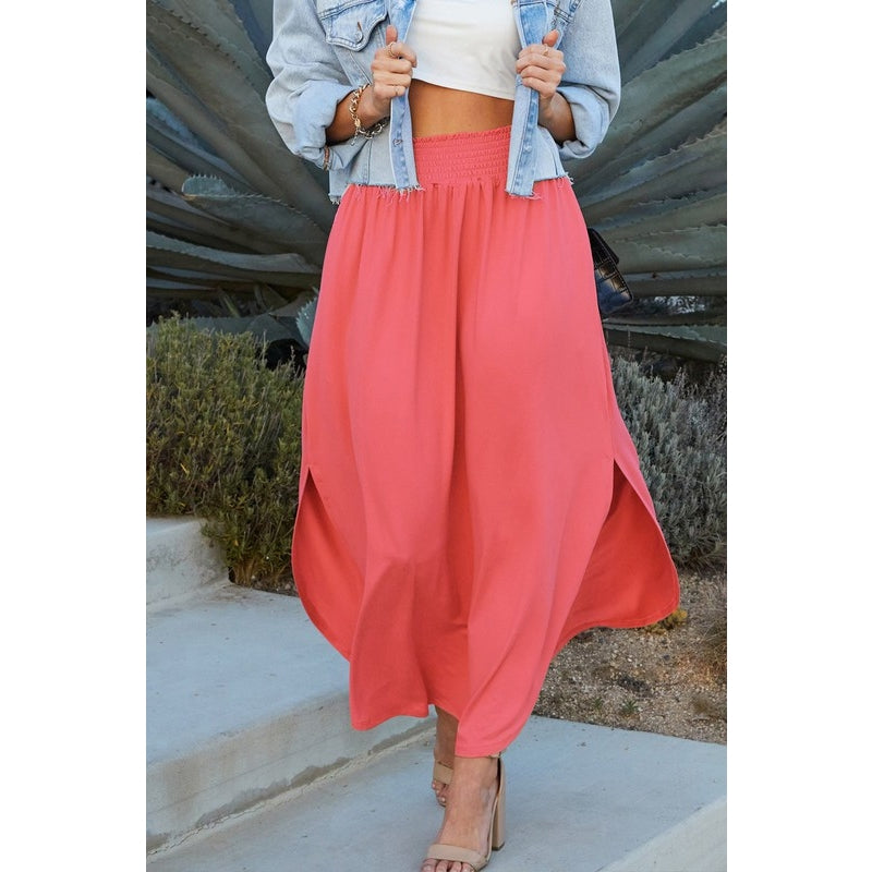 Smock It to Me Maxi Skirt-with Pockets*