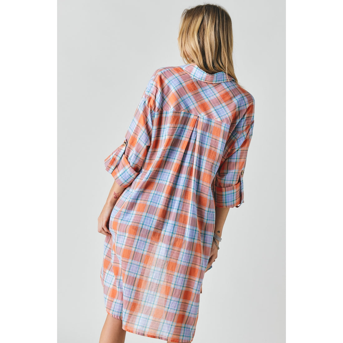 Mod Girl Plaid Spring Shacket