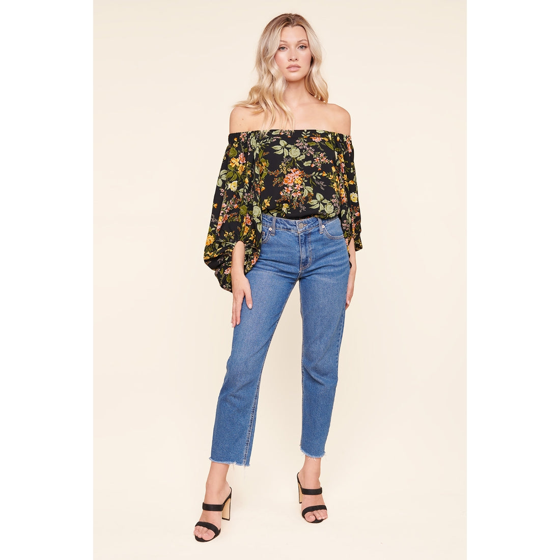 In Bloom Off Shoulder Blouse