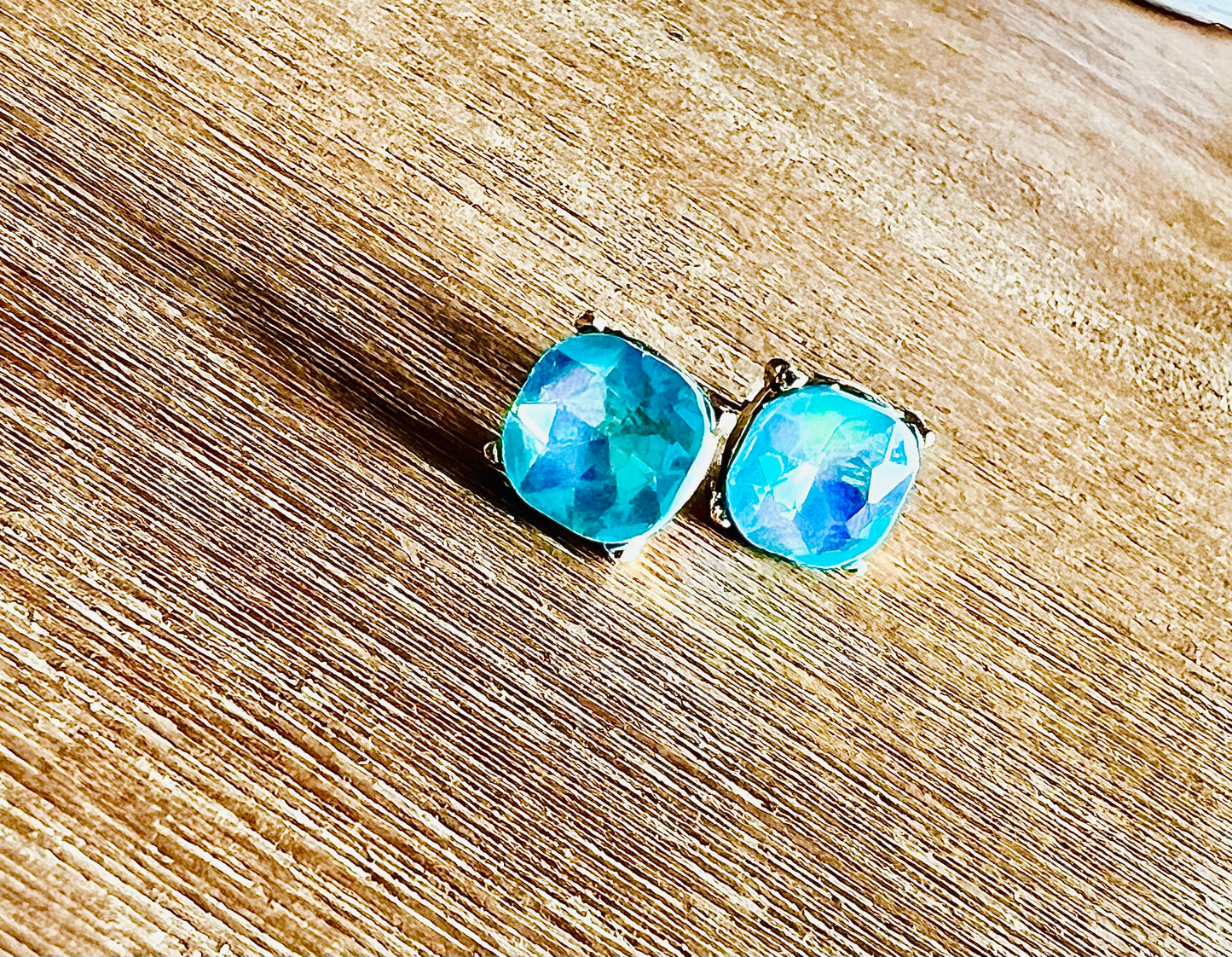 Brilliant Blue Studs