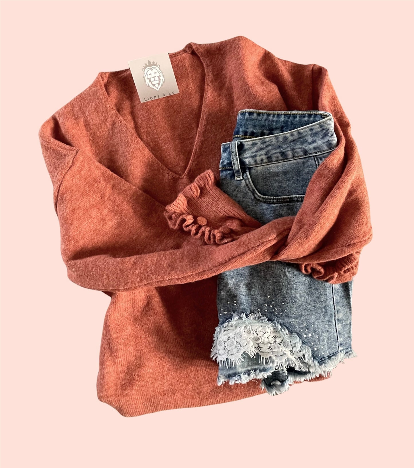 Wrist Ruffle Sweater