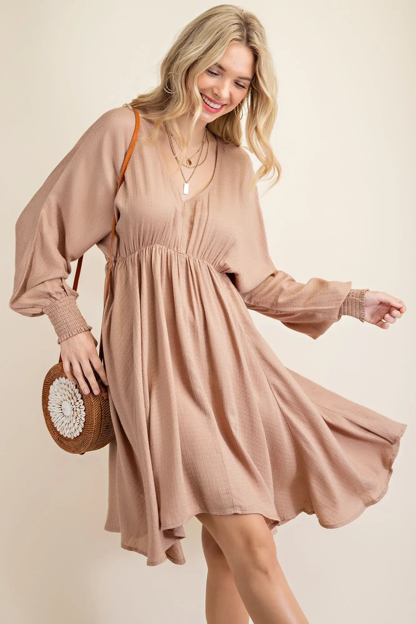 Stay Golden Midi Dress