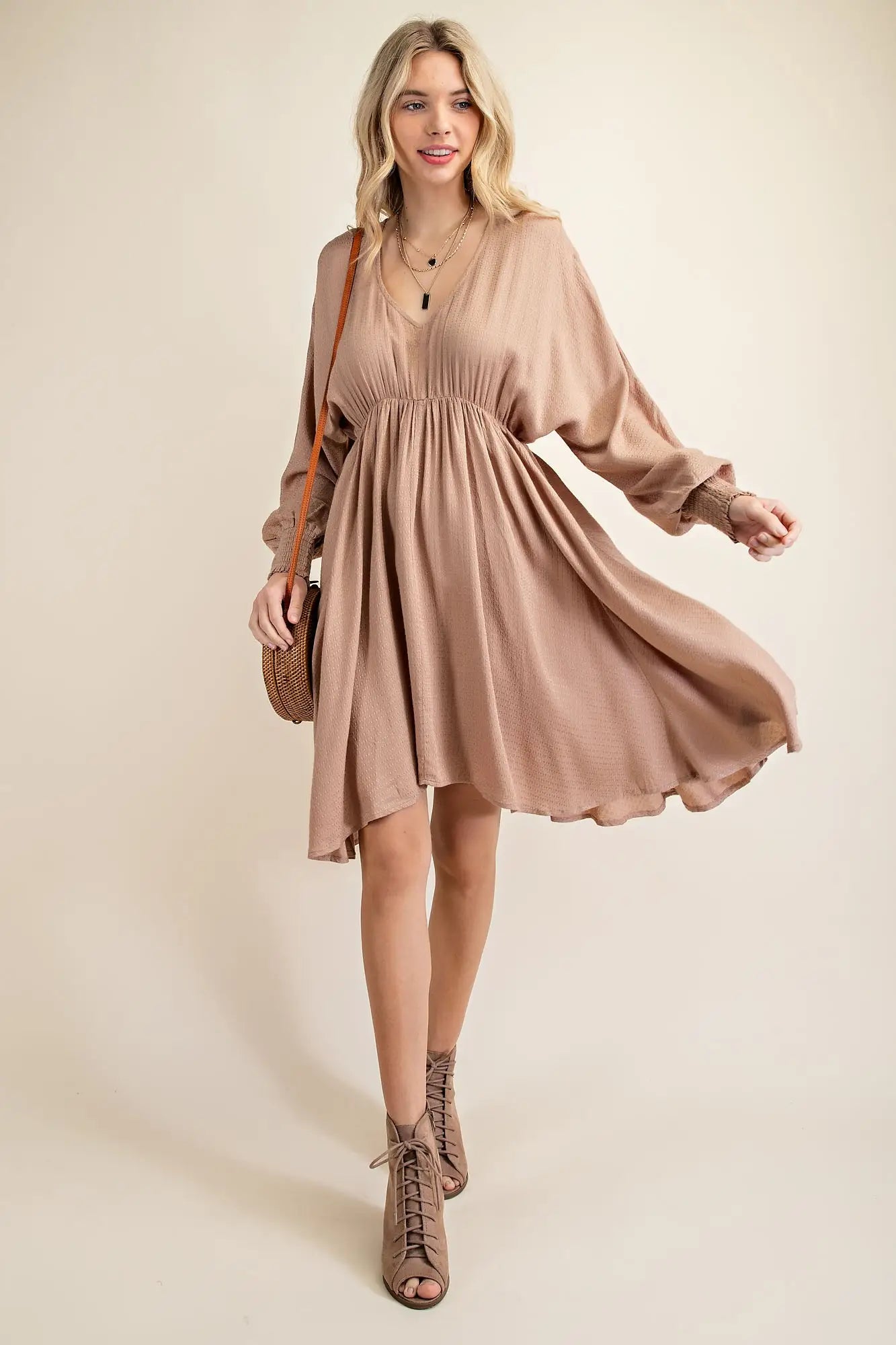 Stay Golden Midi Dress