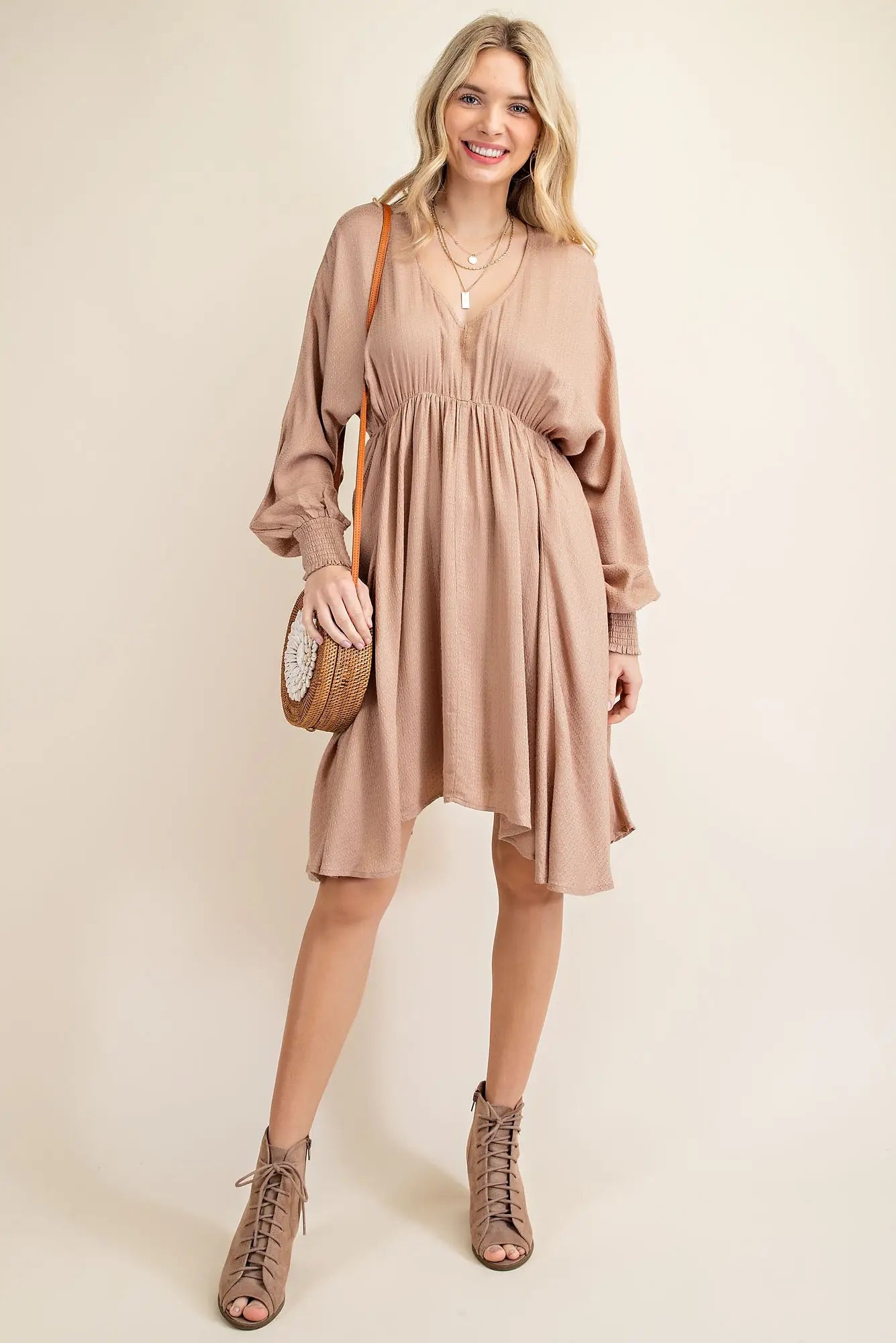 Stay Golden Midi Dress