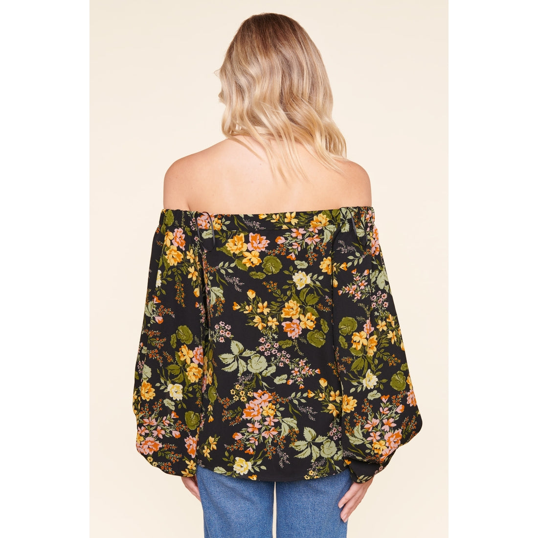 In Bloom Off Shoulder Blouse