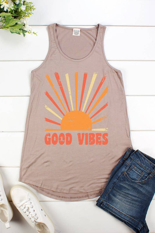 Good Vibes Relaxed Tank