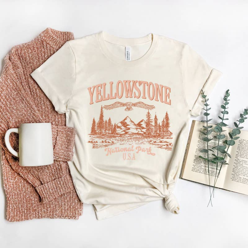 Adventure in Yellowstone Graphic Tee