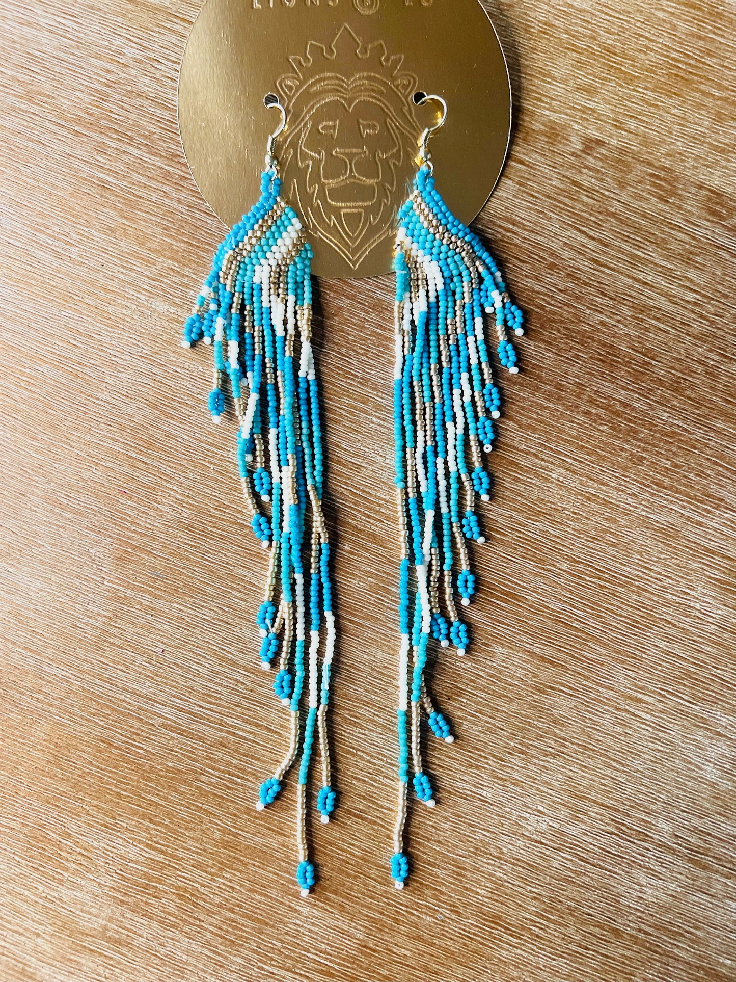 Winged Out Seed Bead Mega Danglers